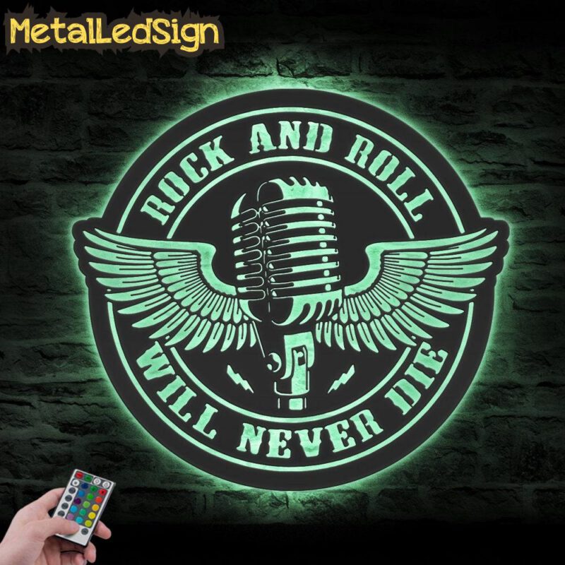 Custom-Microphone-Wings-Rock-Roll-Metal-Wall-Art-LED-Light-7.jpg