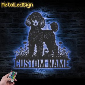 Custom-Miniature-Poodle-Metal-Wall-Art-LED-Light-3.jpg