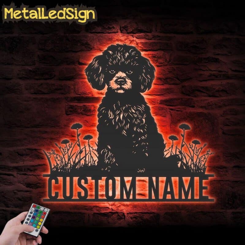 Custom-Miniature-Poodle-Metal-Wall-Art-LED-Light-5-1.jpg