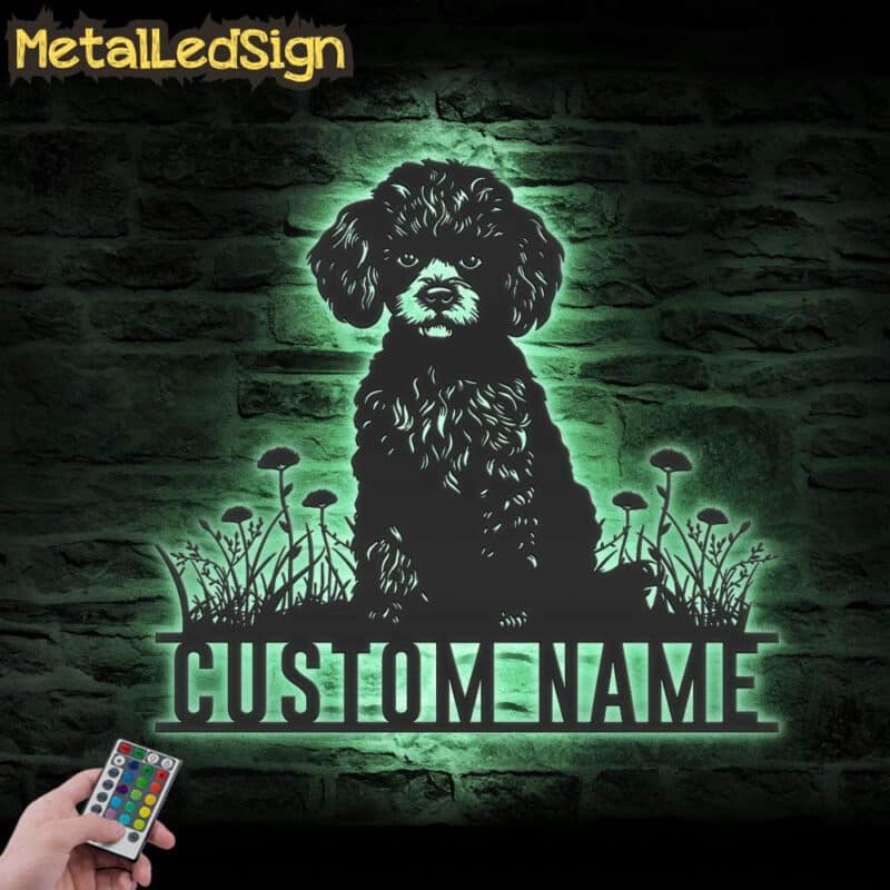 Custom-Miniature-Poodle-Metal-Wall-Art-LED-Light-7-1.jpg