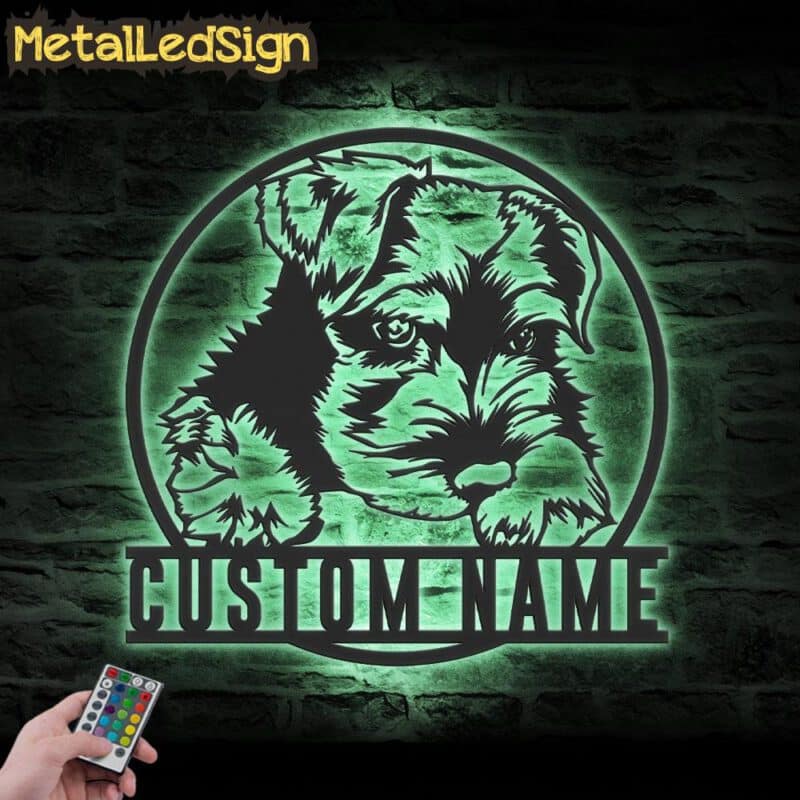 Custom-Miniature-Schnauzer-Metal-Wall-Art-LED-Light-7.jpg