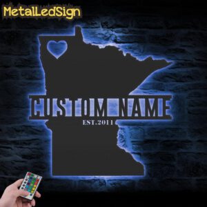 Custom-Minnesota-Map-Metal-Wall-Art-LED-Lights-3.jpg