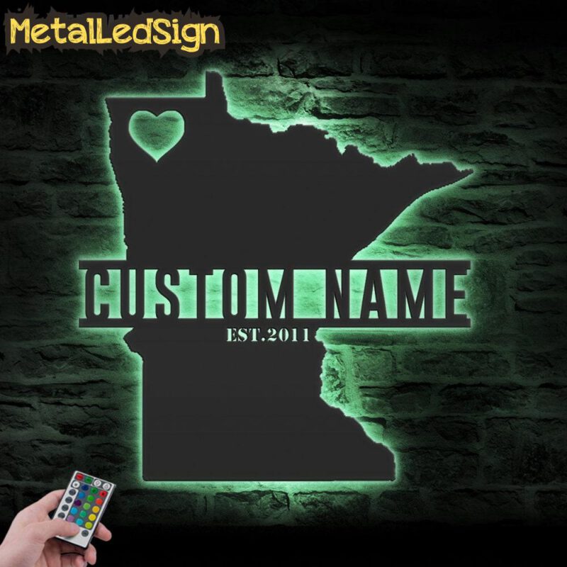 Custom-Minnesota-Map-Metal-Wall-Art-LED-Lights-7.jpg