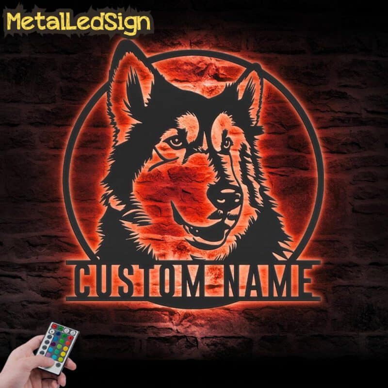 Custom-Mix-Malamute-GSD-German-Shepherd-Metal-Wall-Art-LED-Light-5.jpg