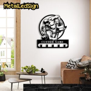 Custom-Mma-Fighter-Metal-Medal-Hanger-Wall-Art-Led-Light-2