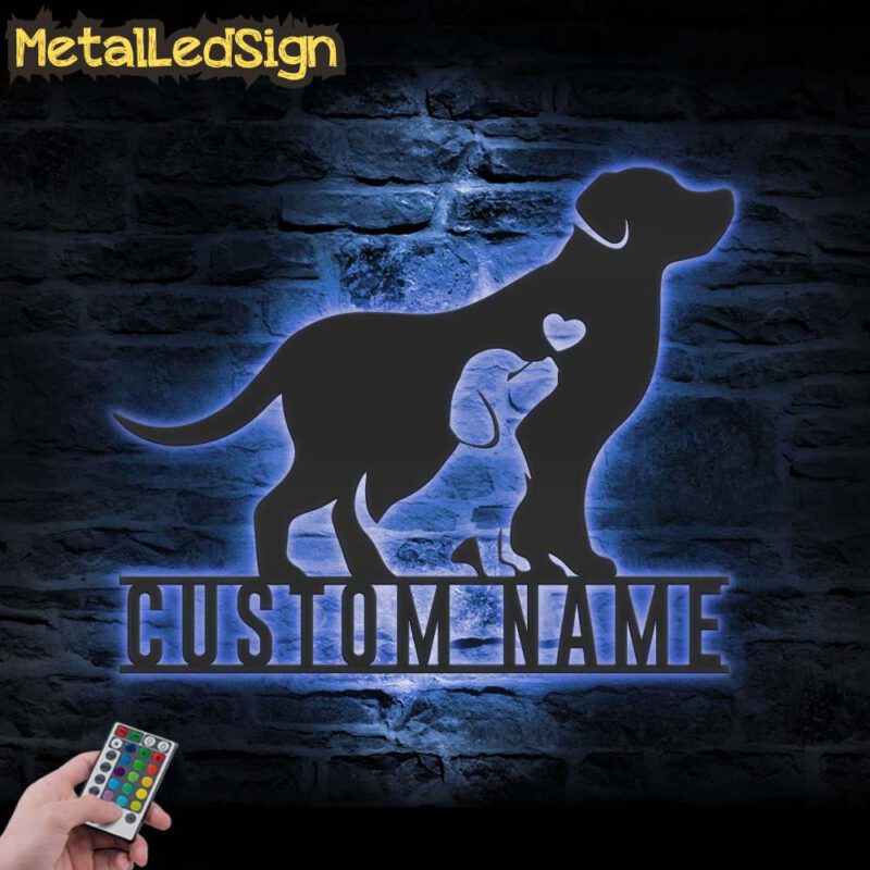 Custom-Mom-Baby-Father-Dog-Metal-Wall-Art-LED-Light-3.jpg