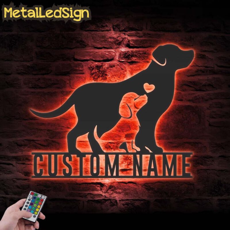 Custom-Mom-Baby-Father-Dog-Metal-Wall-Art-LED-Light-5.jpg