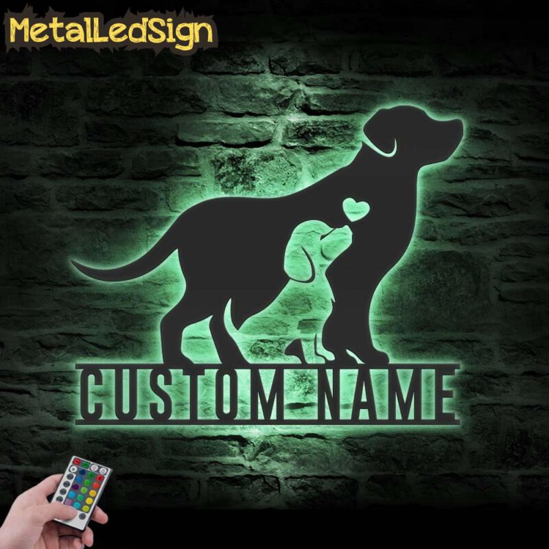 Custom-Mom-Baby-Father-Dog-Metal-Wall-Art-LED-Light-7.jpg