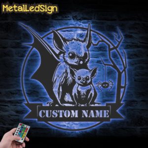 Custom-Mom-Chil-Bat-Metal-Wall-Art-with-LED-Light-3.jpg