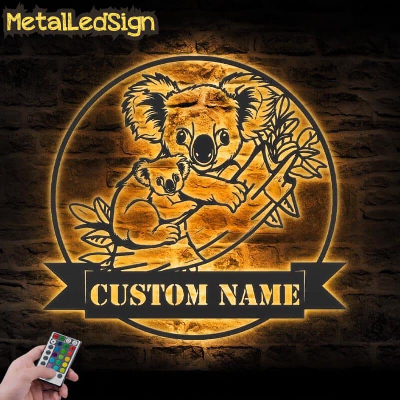 Custom-Mom-Child-Koala-Metal-Wall-Art-LED-Light-Images.jpg