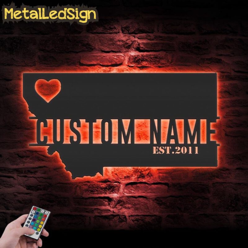 Custom-Montana-Map-Metal-Wall-Art-LED-Light-5.jpg