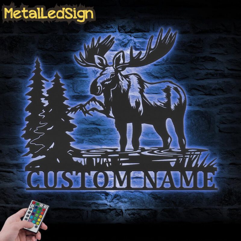 Custom-Moose-Huting-Metal-Wall-Art-LED-Light-3-2.jpg