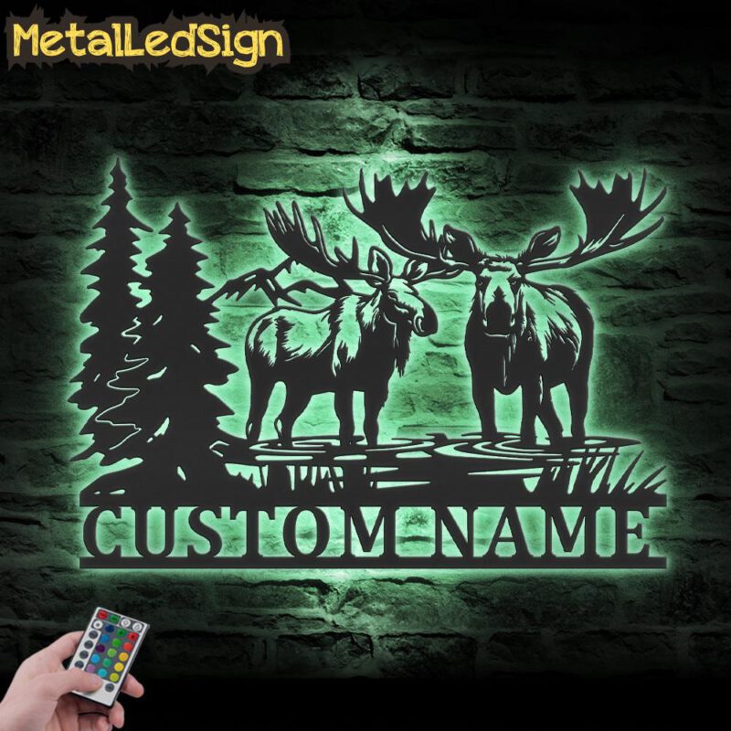 Custom-Moose-Huting-Metal-Wall-Art-LED-Light-7-1.jpg