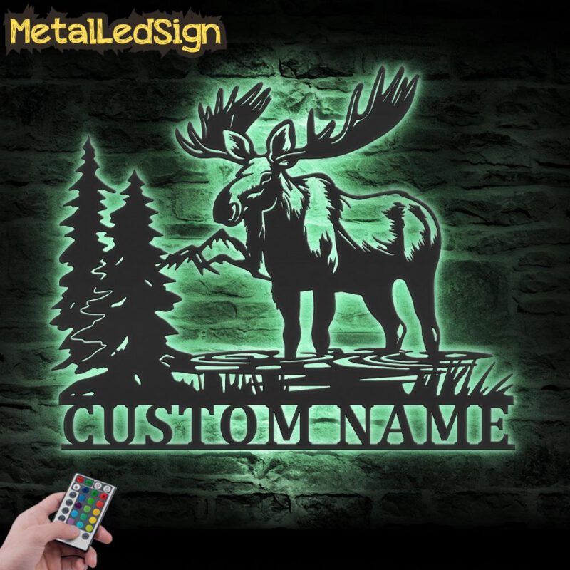 Custom-Moose-Huting-Metal-Wall-Art-LED-Light-7-2.jpg