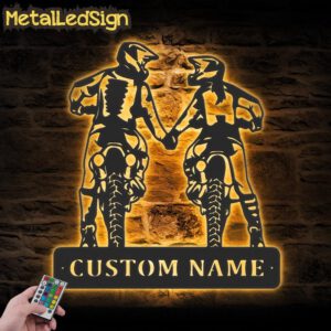 Custom-Motocross-Biker-Couple-Holding-Hand-Metal-Wall-Art-LED-Light-Images-1.jpg