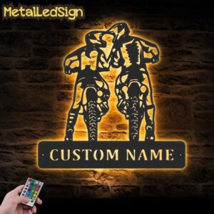 Custom-Motocross-Biker-Couple-Kiss-Metal-Wall-Art-LED-Light-Images.jpg