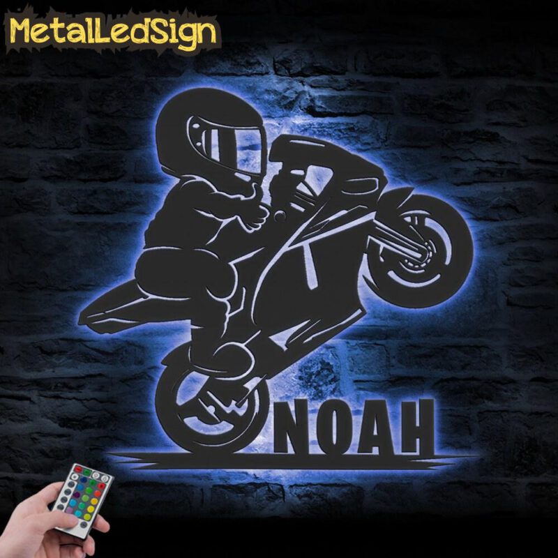 Custom-Motocross-Biker-Kids-Metal-Wall-Art-LED-Light-3.jpg