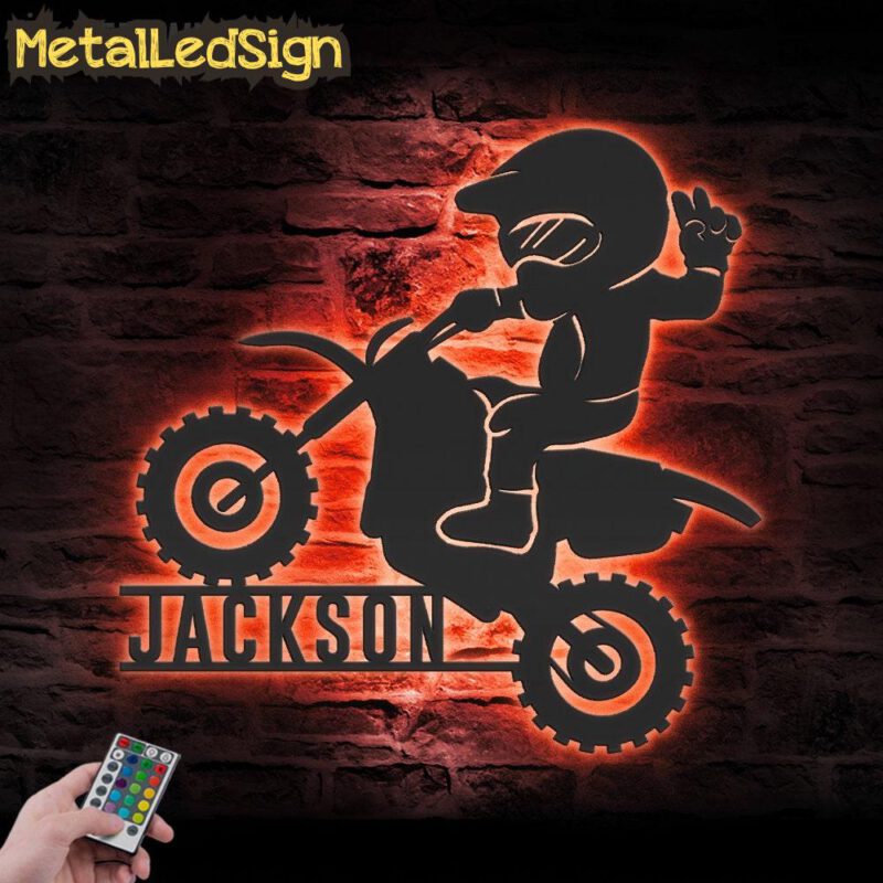 Custom-Motocross-Biker-Kids-Metal-Wall-Art-LED-Lights-5.jpg