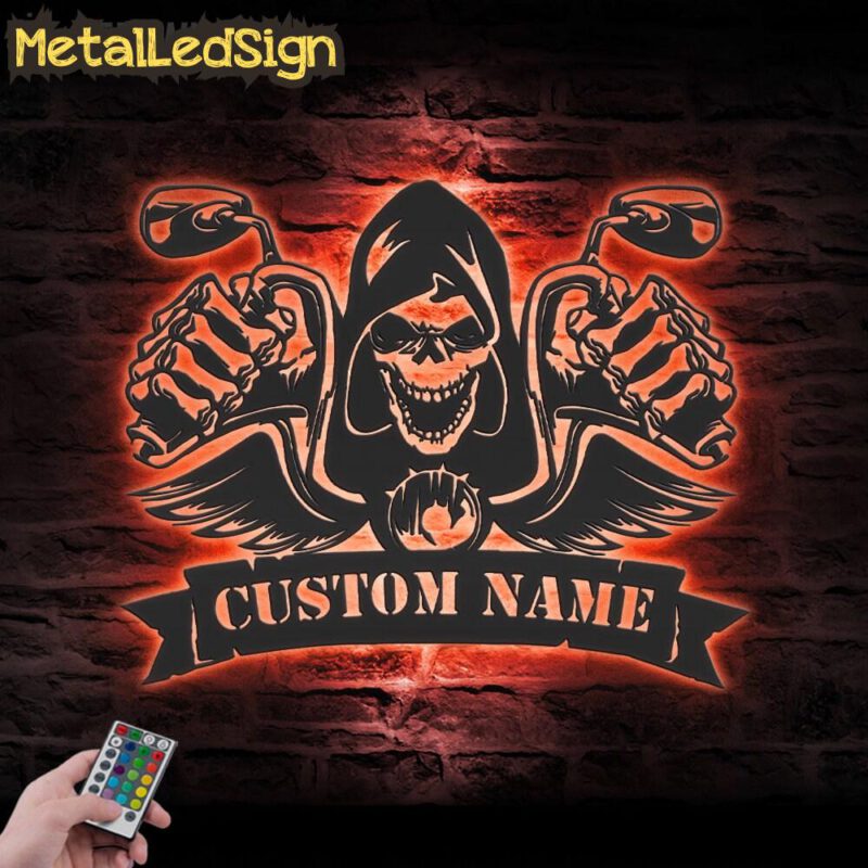 Custom-Motocross-Skull-Biker-Metal-Wall-Art-LED-Light-5.jpg