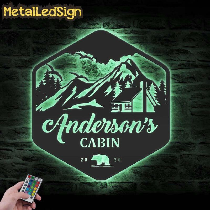 Custom-Mountain-Forest-Cabin-Metal-Wall-Art-LED-Light-7-1.jpg