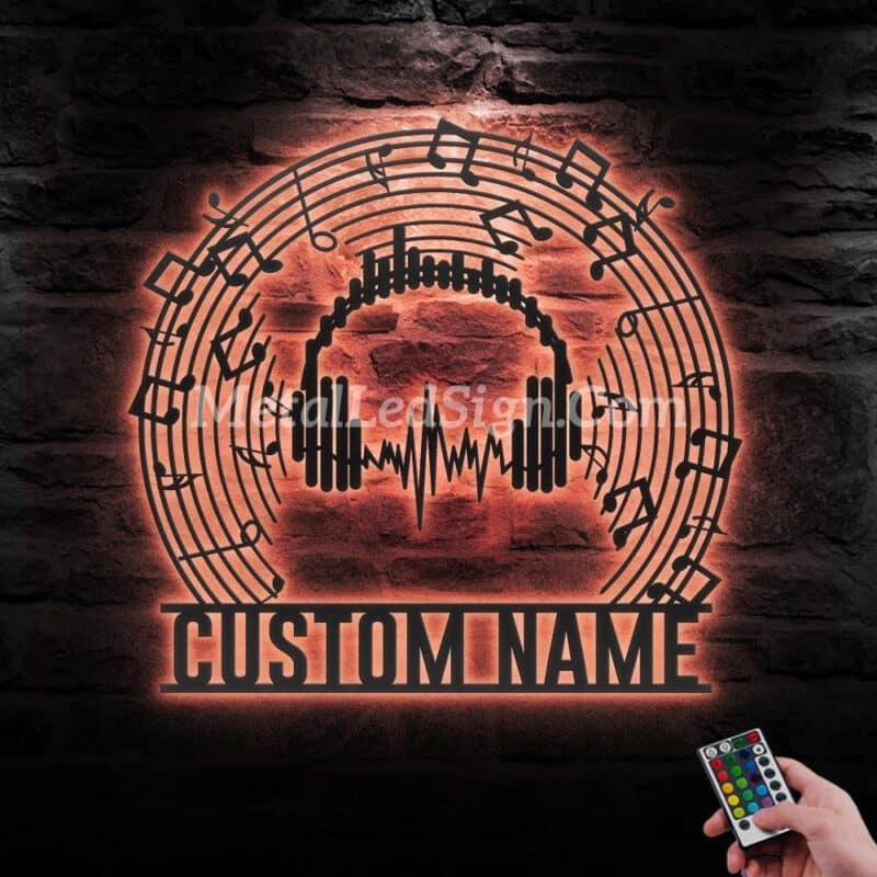 Custom-Music-Note-Headphones-Laser-Metal-Wall-Art-Led-Light-5-1