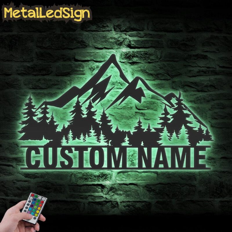 Custom-Nature-Mountain-Forest-Metal-Wall-Art-LED-Light-7.jpg