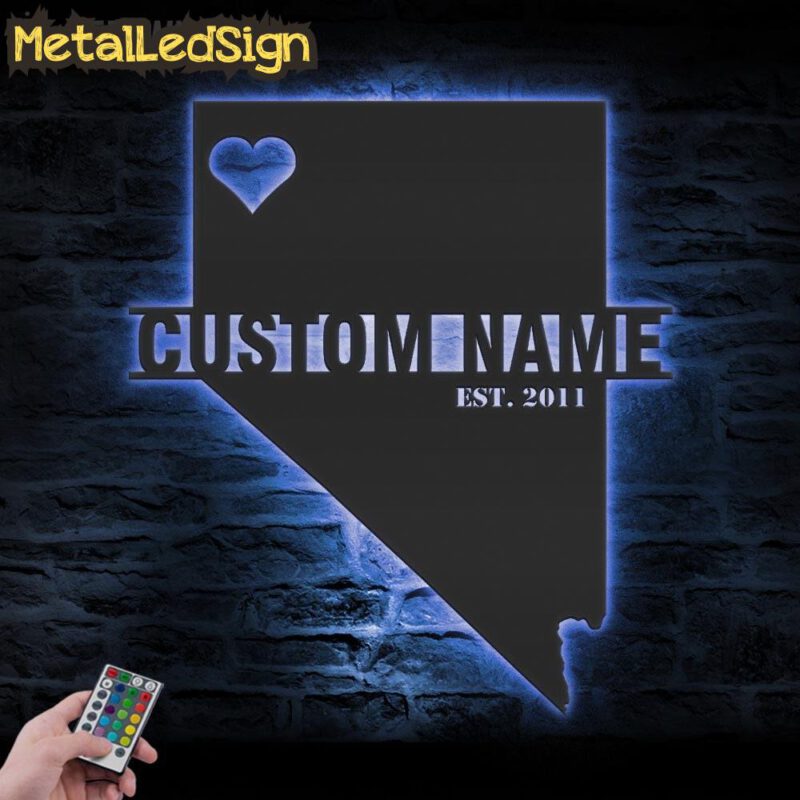 Custom-Nevada-Map-Metal-Wall-Art-LED-Light-3.jpg