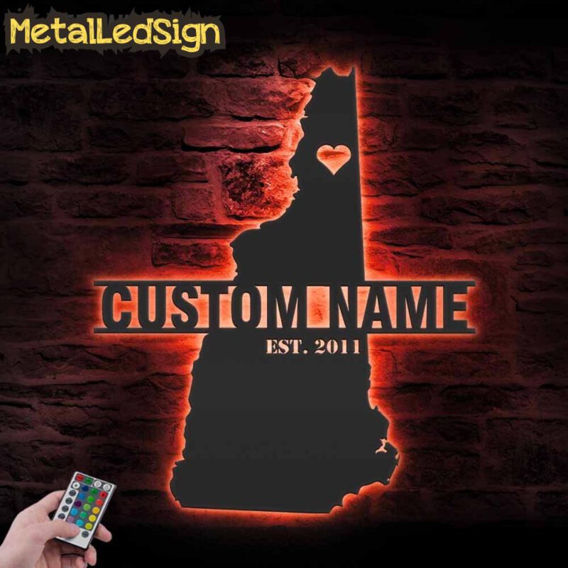 Custom-New-Hampshire-Map-Metal-Wall-Art-LED-Light-5.jpg