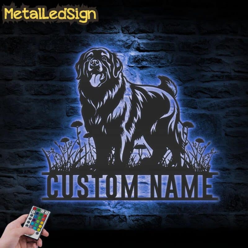 Custom-Newfoundland-Metal-Wall-Art-LED-Light-3.jpg