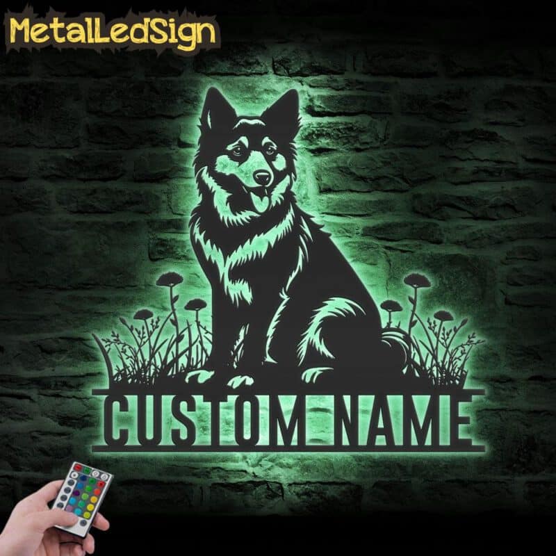 Custom-Norwegian-Lundehund-Metal-Wall-Art-LED-Light-7.jpg