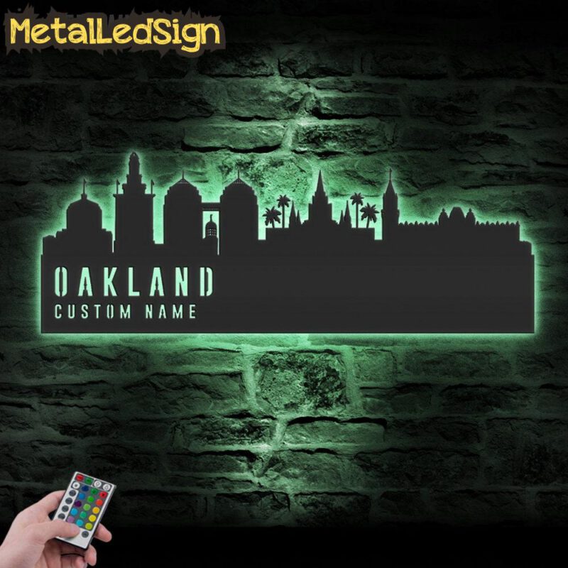 Custom-Oakland-Skyline-Metal-Wall-Art-LED-Light-5.jpg