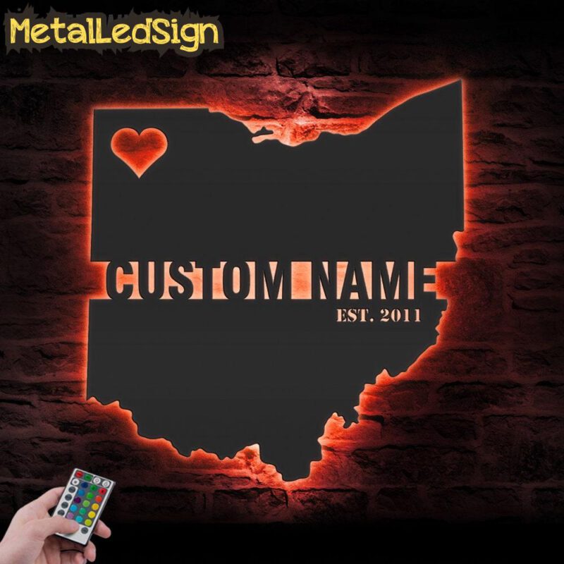 Custom-Ohio-Map-Metal-Wall-Art-LED-Light-5.jpg