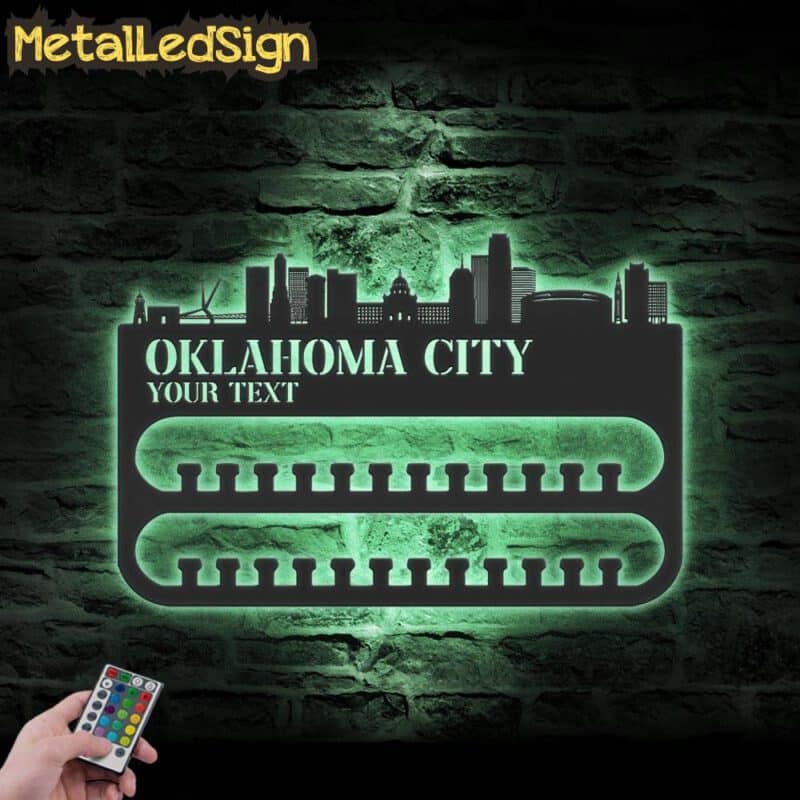 Custom-Oklahoma-City-Skyline-Sport-Medal-Hanger-With-Led-Light-7.jpg