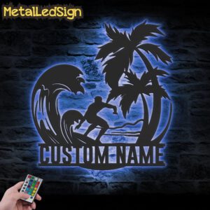 Custom-Palm-Tree-Wave-Man-Surfing-Metal-Wall-Art-LED-Light-3.jpg