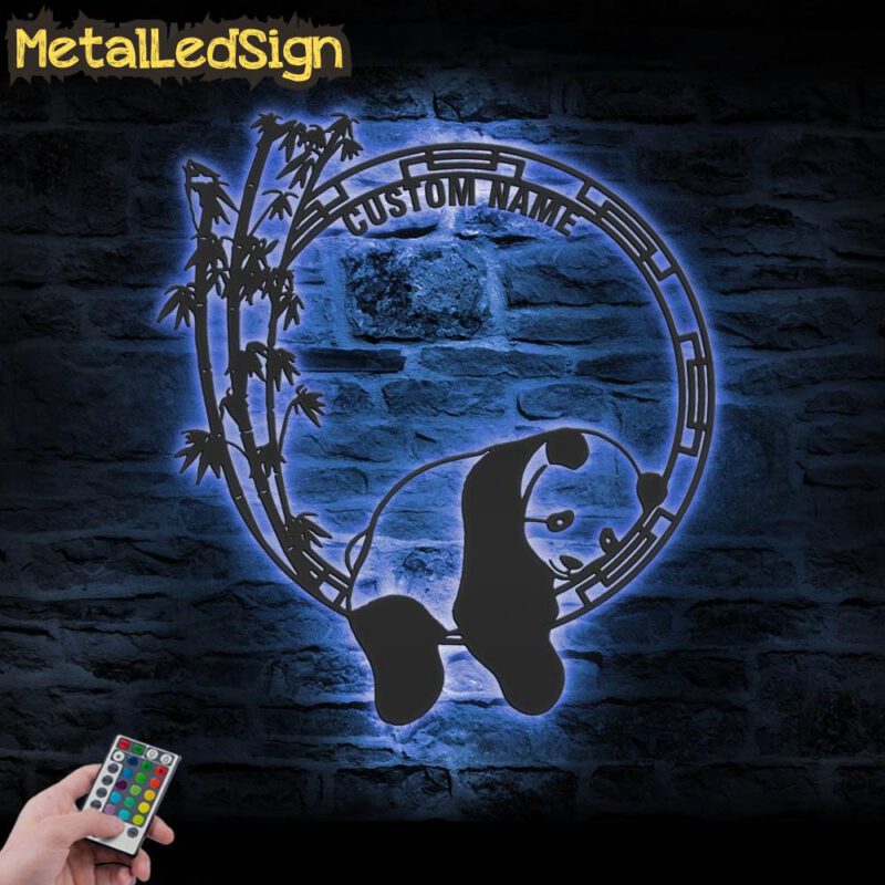 Custom-Panda-Bear-Metal-Wall-Art-LED-Light-3.jpg