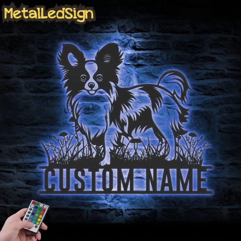 Custom-Papillon-Dog-Metal-Wall-Art-LED-Light-3-1.jpg