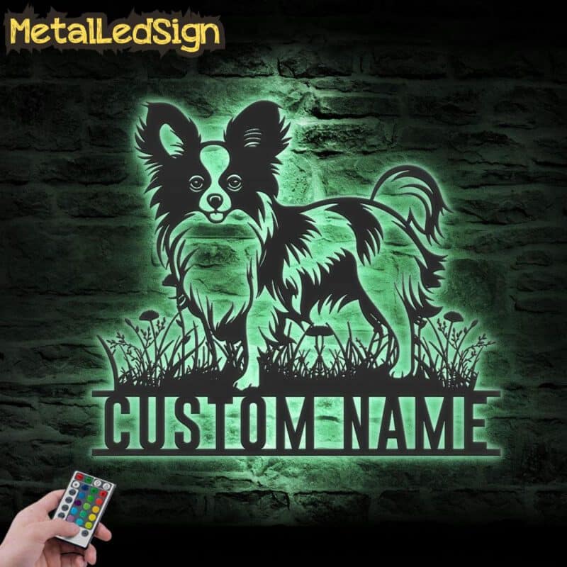 Custom-Papillon-Dog-Metal-Wall-Art-LED-Light-7-1.jpg