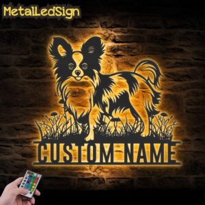 Custom-Papillon-Dog-Metal-Wall-Art-LED-Light-Images-1.jpg