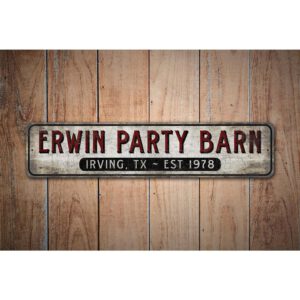 Custom-Party-Barn-Premium-Quality-Rustic-Metal-Sign-Images