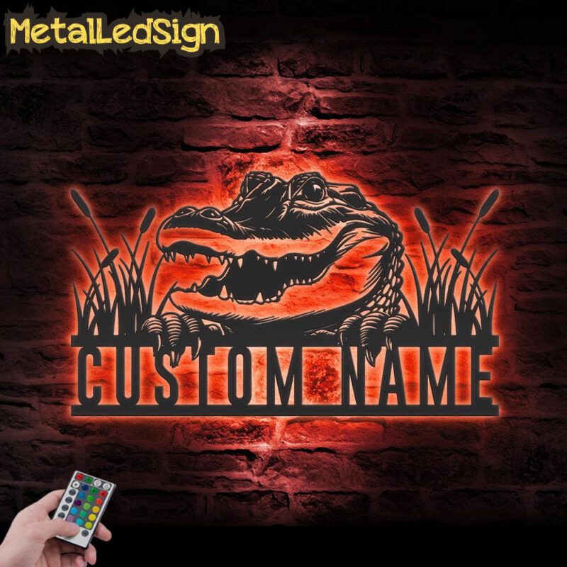 Custom-Peeking-Alligator-Metal-Wall-Art-LED-Light-5.jpg