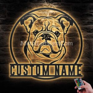 Custom-Peeking-Bulldog-Metal-Wall-Art-Led-Light-Images