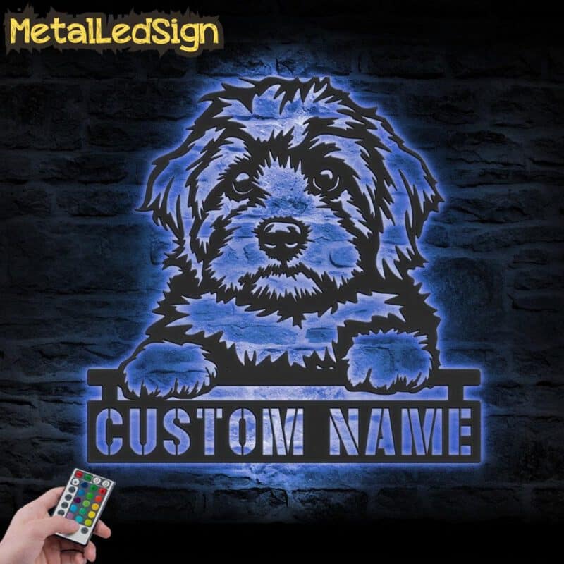 Custom-Peeking-Cavapoo-Metal-Wall-Art-LED-Light-3.jpg