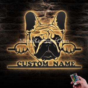 Custom-Peeking-French-Bulldog-Metal-Wall-Art-Led-Light-Images-1