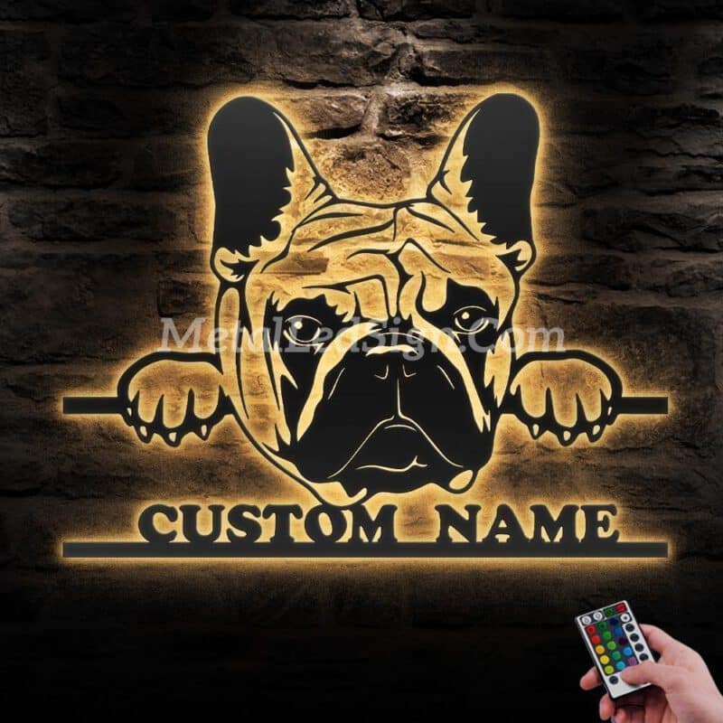 Custom-Peeking-French-Bulldog-Metal-Wall-Art-Led-Light-Images-1