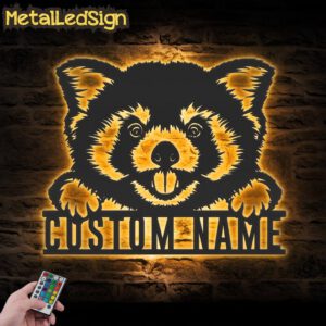 Custom-Peeking-Red-Panda-Bear-Metal-Wall-Art-LED-Light-Images.jpg