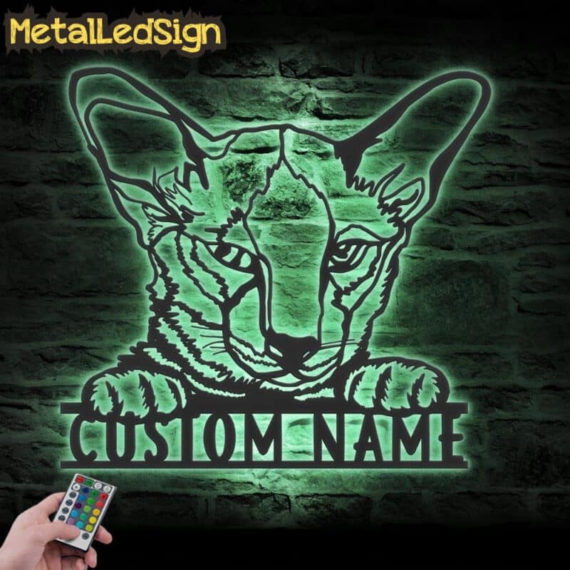 Custom-Peeking-Siamese-Cat-Metal-Wall-Art-LED-Light-7-1