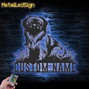 Custom-Pekingese-Metal-Wall-Art-LED-Light-3.jpg