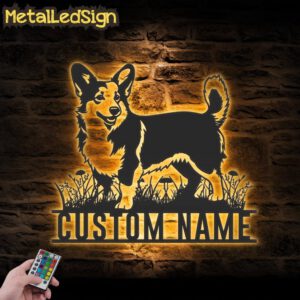 Custom-Pembroke-Welsh-Corgi-Metal-Wall-Art-LED-Light-Images-1.jpg