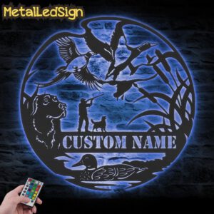 Custom-Pheasant-Duck-Geese-Golden-Retriever-Dog-Hunting-Metal-Art-Led-3.jpg