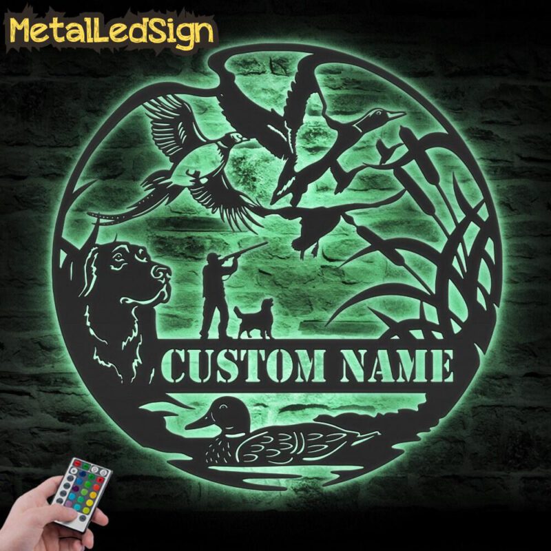 Custom-Pheasant-Duck-Geese-Golden-Retriever-Dog-Hunting-Metal-Art-Led-5.jpg